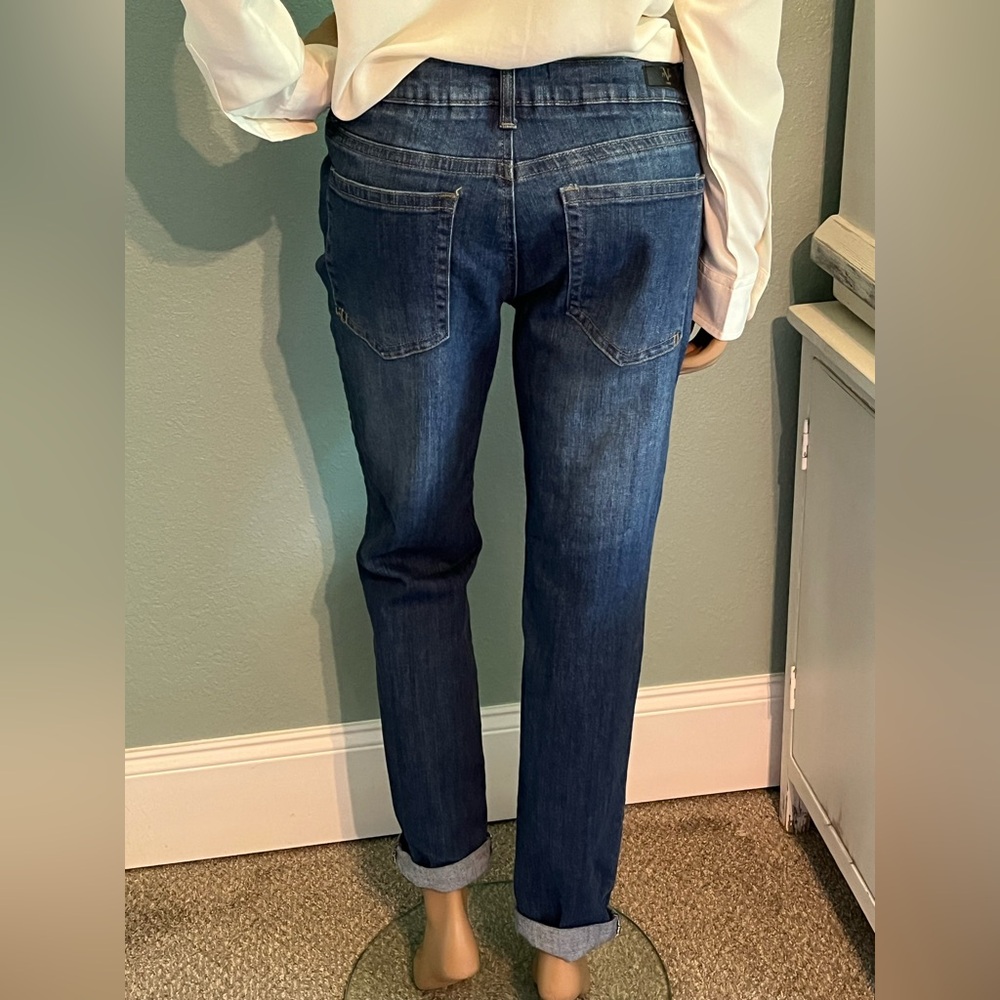 Versace V 1969 Midrise Distressed Jeans - Picture 5 of 16